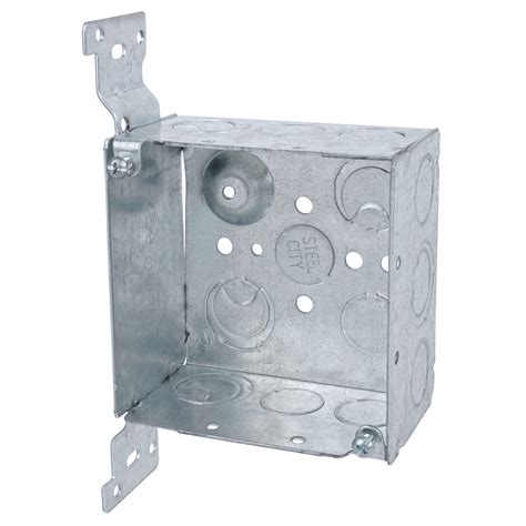 electrical boxes for metal stus|4 square metal electrical box.